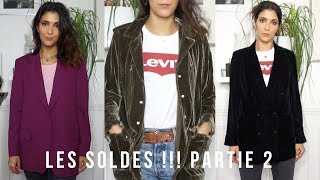 HAUL MODE  SOLDES  PARTIE 2  KOOPLES ZARA HampM et LEVIS [upl. by Ihsakat524]