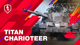 World of Tanks Blitz 23 containers Titan Charioteer [upl. by Yarb]