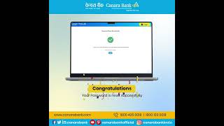 Canara Bank  Internet Banking Reset Password Tutorial [upl. by Dever]