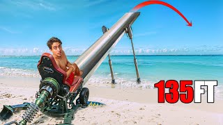 We Tried the Most Extreme HUMAN CANNON [upl. by Nirol]