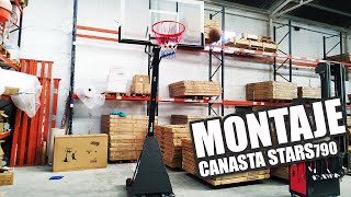 Unboxing y montaje canasta de baloncesto Raycool STARS 790 [upl. by Helmut622]