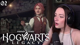 Hogsmeade is so pretty 🪄  Hogwarts Legacy  Ep2  Lets Play PS5  Hard Mode [upl. by Novikoff]