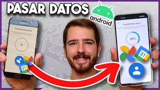 Como Pasar Todos los Datos de Un Android a Otro [upl. by Akinert196]