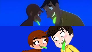 Curious George 2006 — Observing Fireflies Gacha Club Animation [upl. by Kirt145]