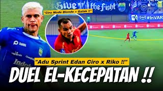 Ciro Nekad Tantangin Riko Adu Speed  Full Skill Ciro Alves lawan Persija amp Kecepatan Riko [upl. by Ndnarb222]