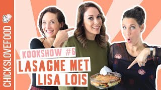 SPINAZIERICOTTA LASAGNE MAKEN  CLF JINGLE DOOR LISA LOIS  CHICKSLOVEFOOD [upl. by Lucinda]