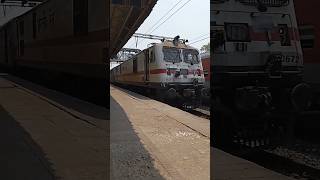 😈 first train  supertrain  superexpress  indianrailways  short video [upl. by Etnomaj605]