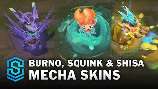 Burno Squink amp Shisa Mecha Skins  Little Legends [upl. by Pry60]