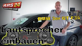 BMW 3er GT F34 besseres Soundsystem  Gladen Boxmore DSP  EinbauAnleitung  ARS24 [upl. by Darum]