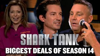 Shark Tank US  Top 3 Biggest Deals From Season 14 [upl. by Osborne637]