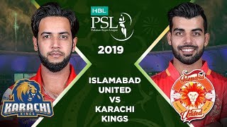 Match 13 Full Match Highlights Islamabad United vs Karachi Kings  HBL PSL 4  HBL PSL 2019 [upl. by Fortier798]