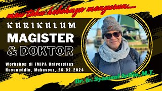 Kurikulum OBE Pasca Sarjana Magister amp Doktor  HD 1080p [upl. by Esmeralda]