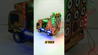 Mini Ganpati Bappa moorti DJ lightning truck Radha Krishna DJ setup shortfeed navratri [upl. by Wickner]