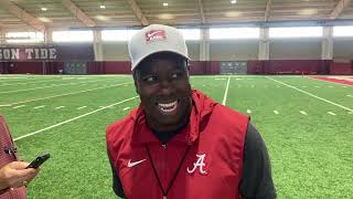 Alabama WR Coach JaMarcus Shephard First Bye Week [upl. by Rothstein741]