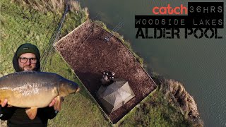 36hrs At Woodside Lakes Alder Pool  Winter Carp Fishing  Martyns Angling Adventures [upl. by Tegirb701]