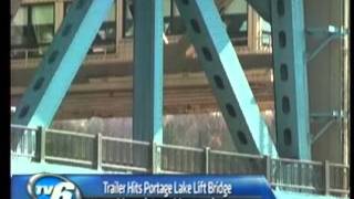 Lift bridge hit [upl. by Latyrc]