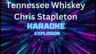 Tennessee Whiskey  Karaoke  Chris Stapleton  Sing Karaoke karaoke [upl. by Ynaitirb]