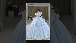 Princess Ball Gown  Dress Design for Girls  Dress Design shorts youtubeshorts viral wedding [upl. by Ennaitak25]