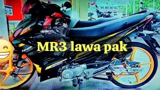 MODENAS KRISS MR3 CUN MEKAP MASUK AKSESORI TAMBAHAN  smart motor ni rupanya kalau kena mekap cantik [upl. by Desimone]