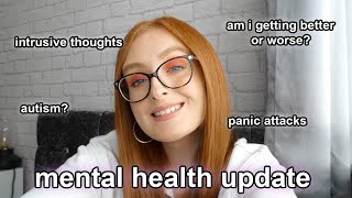 EMETOPHOBIA UPDATE  am i getting better or worse intrusive thoughts panic attacks and autism [upl. by Hellman]