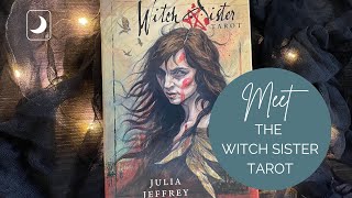 Unboxing and Flip Through of the WITCH SISTER TAROT by Julia Jeffrey [upl. by Ivz96]