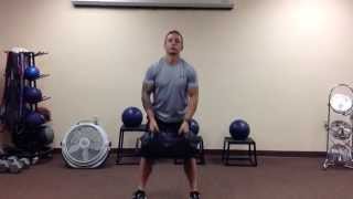 Exercise of The Week  Sandbag Thruster [upl. by Paver]