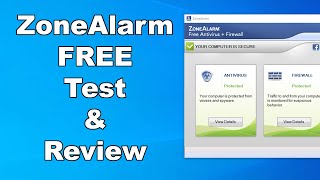 ZoneAlarm Free Antivirus Test amp Review 2020  Antivirus Security Review  High Level Test [upl. by Hennessey]