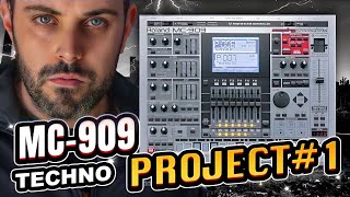 ⭐ ROLAND MC909 ⭐ TECHNO PROJECT1 Explore 16 CuttingEdge Techno Patterns in our Latest Pack [upl. by Yemar492]