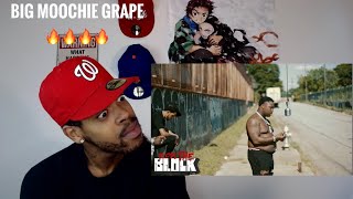 BIG MOOCHIE GRAPE  FREESTYLE 2  FROM THE BLOCK REACTION [upl. by Paxton715]