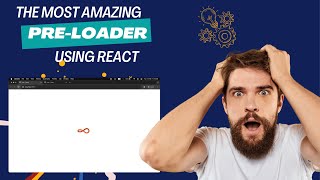 How To Make Website Preloader Using ReactJs  Page Loading Website Loading Animation  react css [upl. by Reggi]