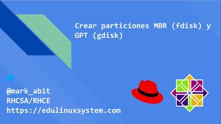 Crear particiones MBR Primarias y Logicas y GPT en Linux [upl. by Odnomar]