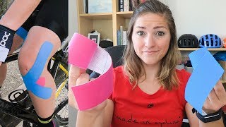 CEST QUOI CES BANDES FLUO  MON AVIS SUR LE KINESIO TAPING [upl. by Benoite]