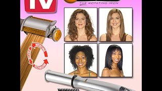 InStyler Rotating Iron  As Seen On TV [upl. by Llehsad]