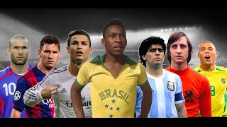 Top 20 Best Football Players of All Time [upl. by Aimehs]