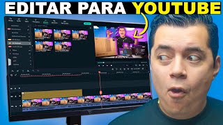 AHORA EDITAR Videos ES MUY FÁCIL con ESTAS TECNOLOGÍAS  Tutorial Filmora [upl. by Bromleigh]