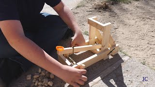 Making catapults a great project for kids and adults [upl. by Adiaros]