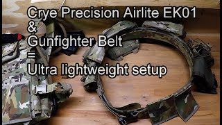 Crye Precision Airlite PC  Gunfighter belt  Tacticaldk [upl. by Range]