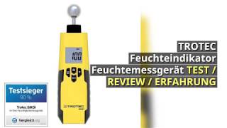 TROTEC Feuchteindikator Feuchtemessgerät im Test  Meine Erfahrung [upl. by Mosi]