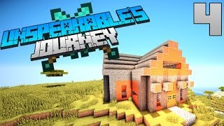 Minecraft Unspeakables Journey 4  quotHOUSE CONSTRUCTIONquot Minecraft Survival [upl. by Zea69]