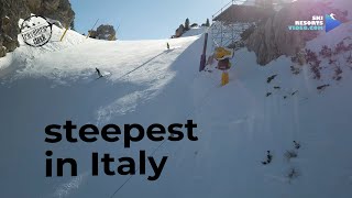 Cortina ski resort review 4k  ski resort video [upl. by Nereil]