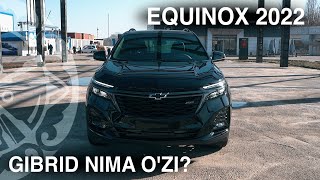 Chevrolet EQUINOX 2022  GIBRID deganda nimaga ega bolamiz [upl. by Faux]