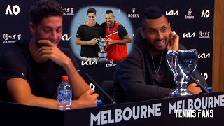 Kyrgios  Kokkinakis quotTo win the Grand Slam after thatquot  2022 HD [upl. by Cirde]