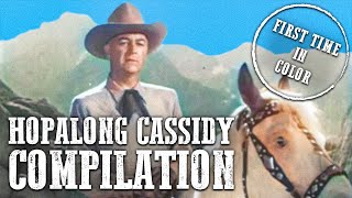 Hopalong Cassidy Compilation  COLORIZED  Western TV [upl. by Aseela]