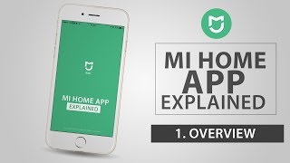 Xiaomi Mi Home App  1 Introduction [upl. by Nylrats]