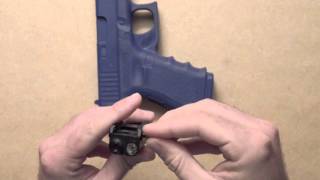 How to install the SureFire XC1 pistol light [upl. by Eelrihs968]