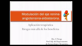 Modulación farmacológica del Sistema ReninaAngiotensinaAldosteron [upl. by Nyleahs]