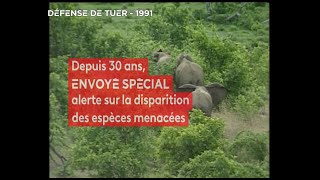 Envoyé spécial 30 ans dalerte sur la disparition des espèces  Jeudi 23 janvier 2020 France 2 [upl. by Eiffub]