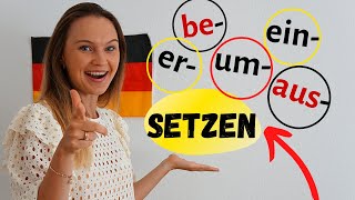 Verben mit dem Wortstamm setzen Wortschatz erweitern Deutsch b2 c1 [upl. by Eceirehs671]