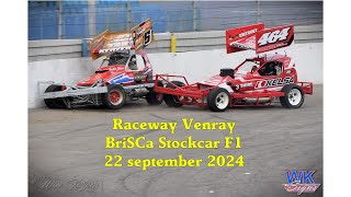 Raceway Venray BriSCa Stockcar F1 22 september 2024 [upl. by Elna]