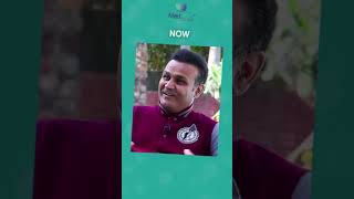 ✔ Virender Sehwag new hair Style testimonial shorts [upl. by Ynohtnacram584]